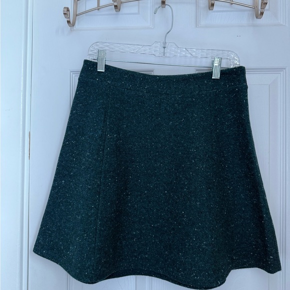 LOFT Teal A-Line Skirt for Work - Picture 1 of 3
